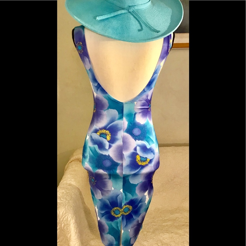 Casa Lee floral dress. S